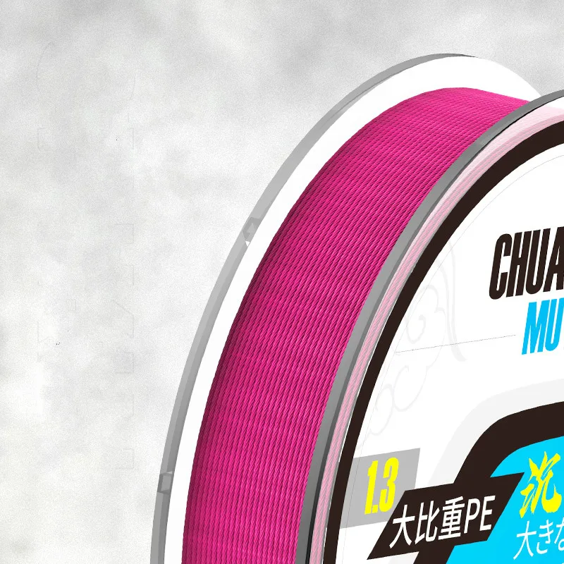 Línea de pesca de 8 hebras trenzada de alta densidad, 100m, 20-170LB, hilo de pesca suave multifilamento para señuelo de pesca - imagen 5