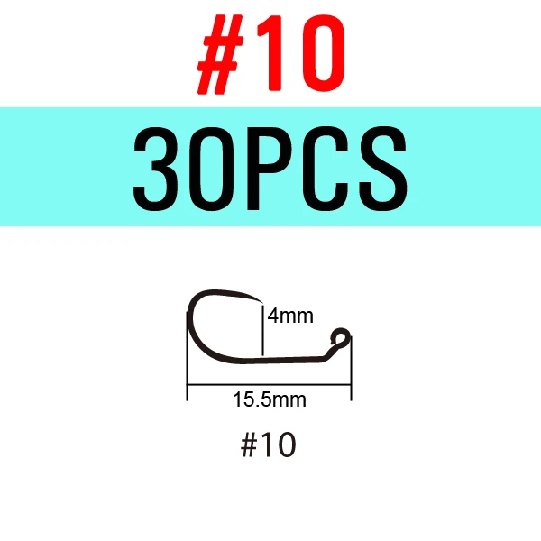 30pcs Size 10