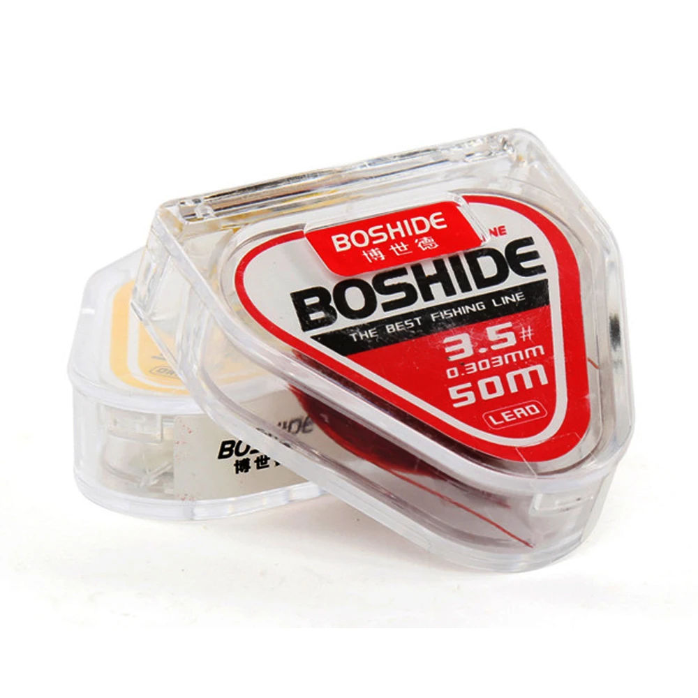 Línea de pesca de 50m, competición de pesca, línea más Invisible, sin memoria, línea principal súper fuerte, sublínea de nailon - imagen 4
