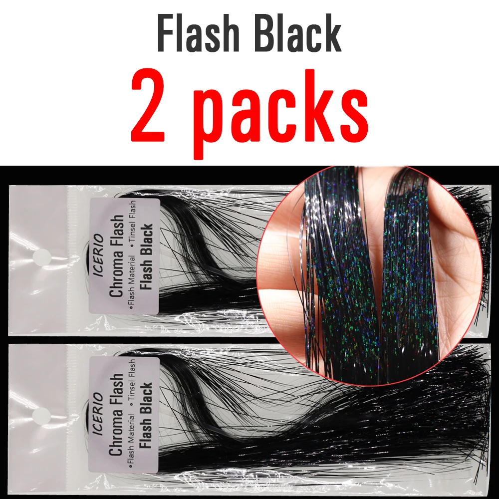 2 packs Flash Black