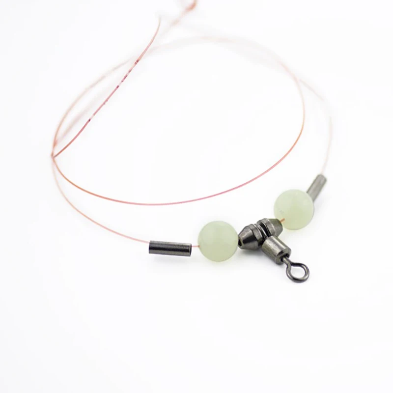 Conector de rodamiento de bolas de alta resistencia, gancho de anillo sólido, accesorios de Tacke de pescado, 10 piezas, 3 vías - imagen 4