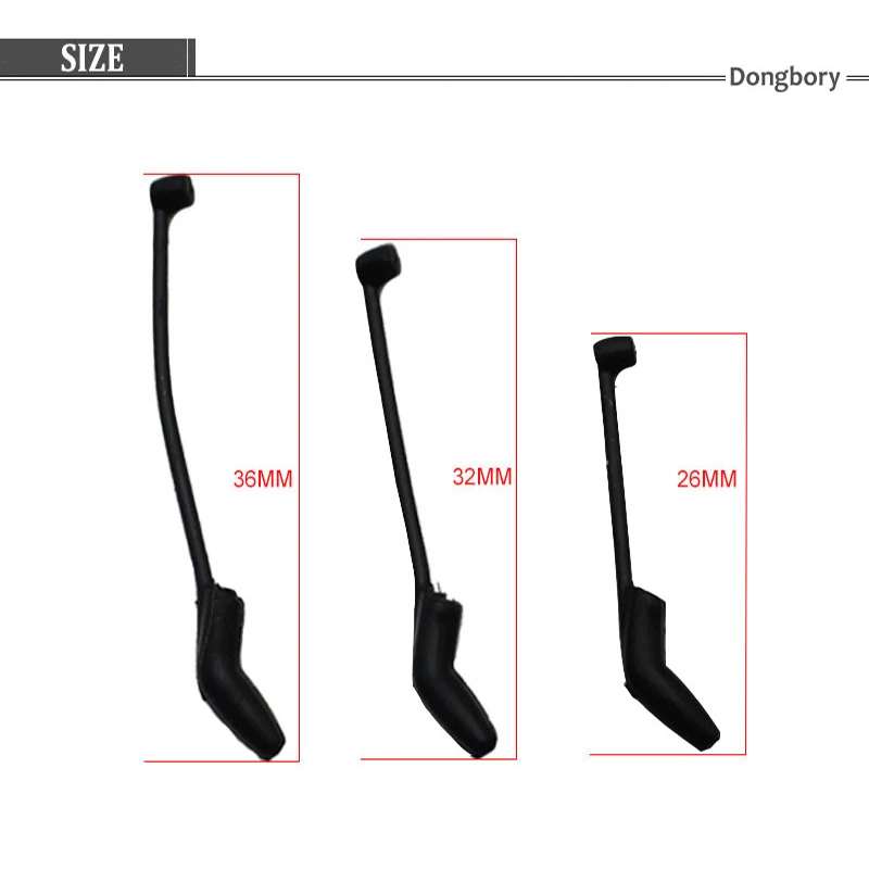 Accesorios de pesca de carpa, mangas antienredos, alineador de línea, alineador de aparejo D, Kickers para aparejo de carpa, aparejo de pelo, equipo de aparejos, 10 Uds. - imagen 3