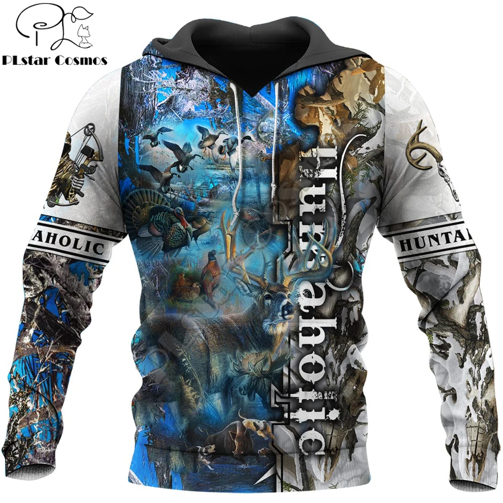 Sudadera con capucha Deluxe Camo 3D para pesca estilo unisex - imagen 3
