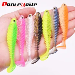 Shad de Vinilo para Lubina – Jig Head con Ojos 3D