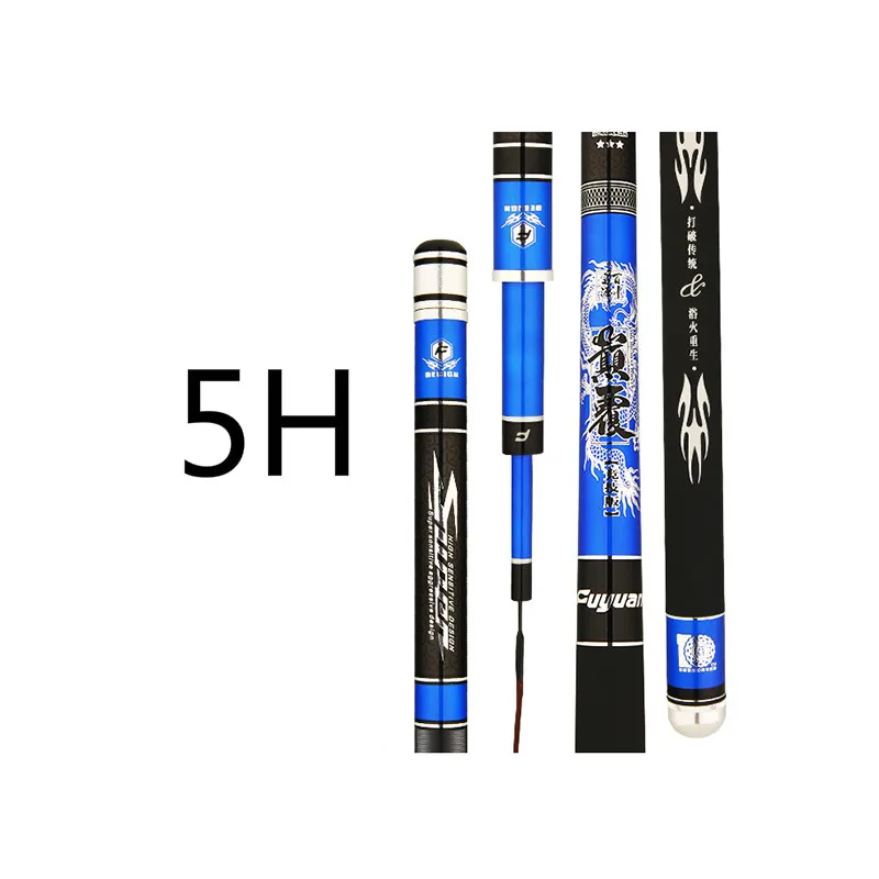 Caña De pescar dura De 4H, 5H, 6H, Taiwán, Olta De mano, 3,6 m-8,1 m, cuñas, Angeln, Canne De Pesca - imagen 5