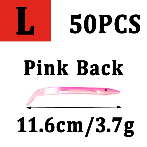 50pcs pink L