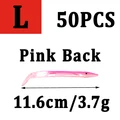 50pcs pink L