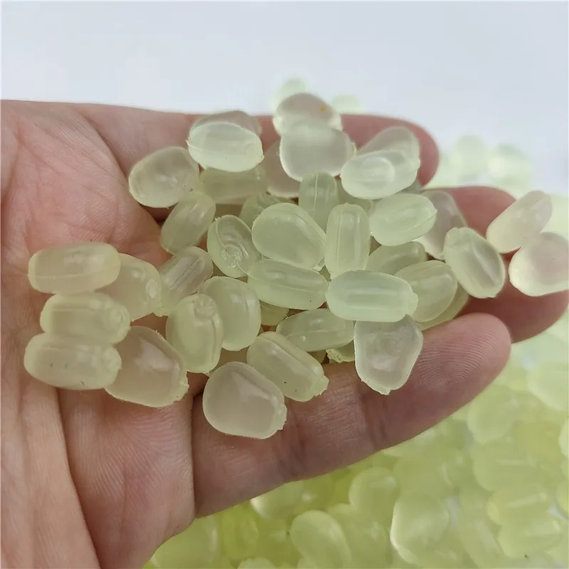 Boilies flotantes de maíz de pesca Artificial, señuelo saborizado suave, cebo de carpa de hierba de alta calidad, cebo de plástico suave de silicona, 50 unidades por lote - imagen 4