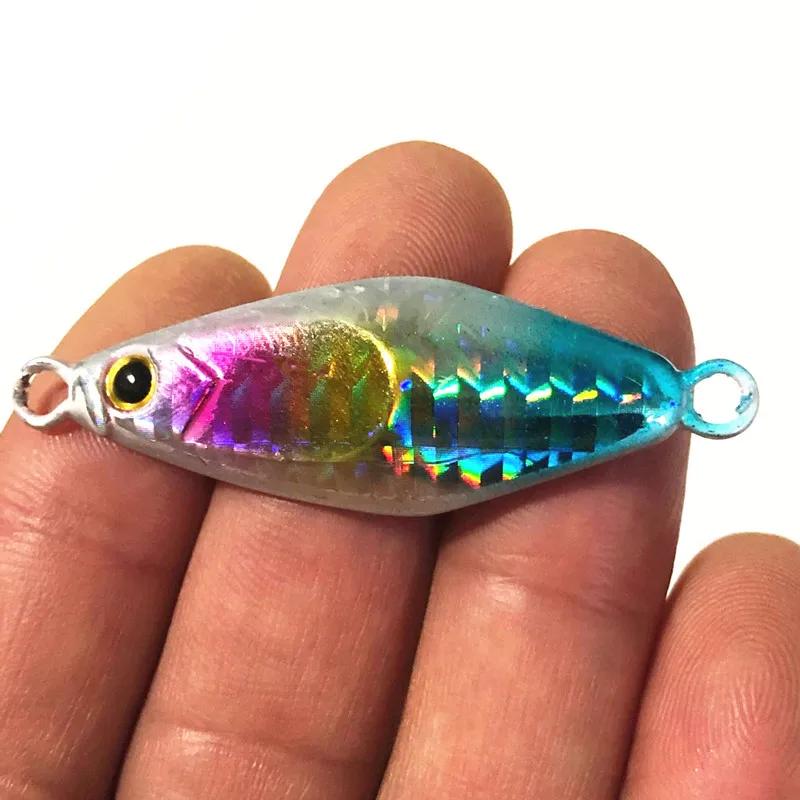 Señuelo de pesca Artificial, cebo duro de caballa, plantilla de Metal amargante, 5-20g, fundición a tierra, 1 pieza, venta - imagen 5