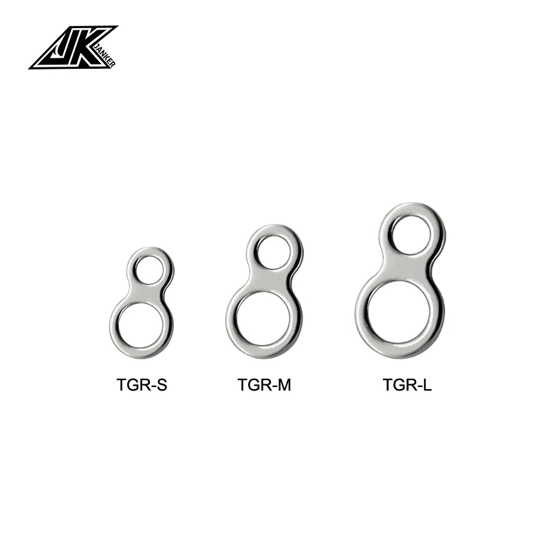 JK Paquete de 2 conectores giratorios de anillo sólido doble de 8 de pesca de alta resistencia para pesca en agua salada con anzuelo de plantillas de curricán. !!!!!!!!!!!!!!!!!!! ! - imagen 4