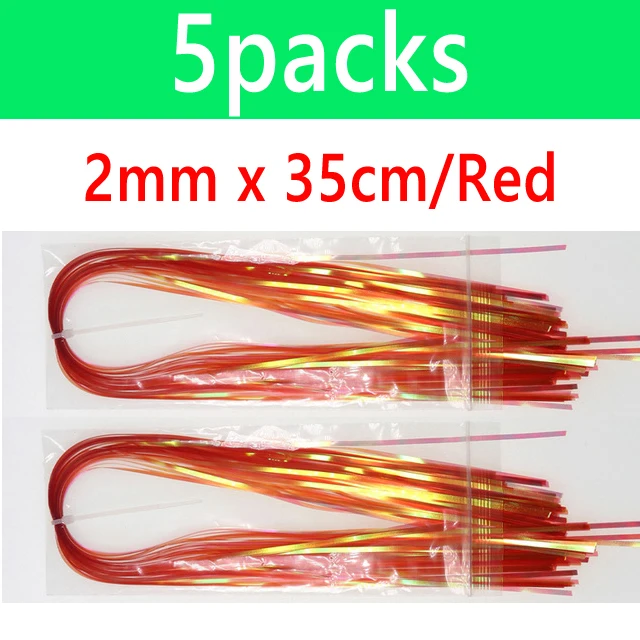 2mm 5packs red