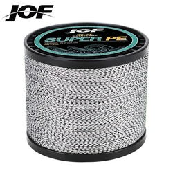 Línea de pesca trenzada multilamente, hilo flotante más suave, PE, 4 hebras, 2021-300 kg, 500M, 1000M, 9,1, novedad de 45,4