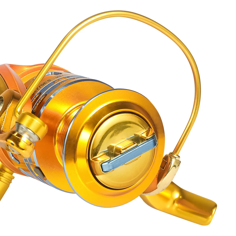 Carrete de Pesca giratorio, carrete de Pesca telescópico, 15 + 1 + 1, Molinete de rodamiento - imagen 4