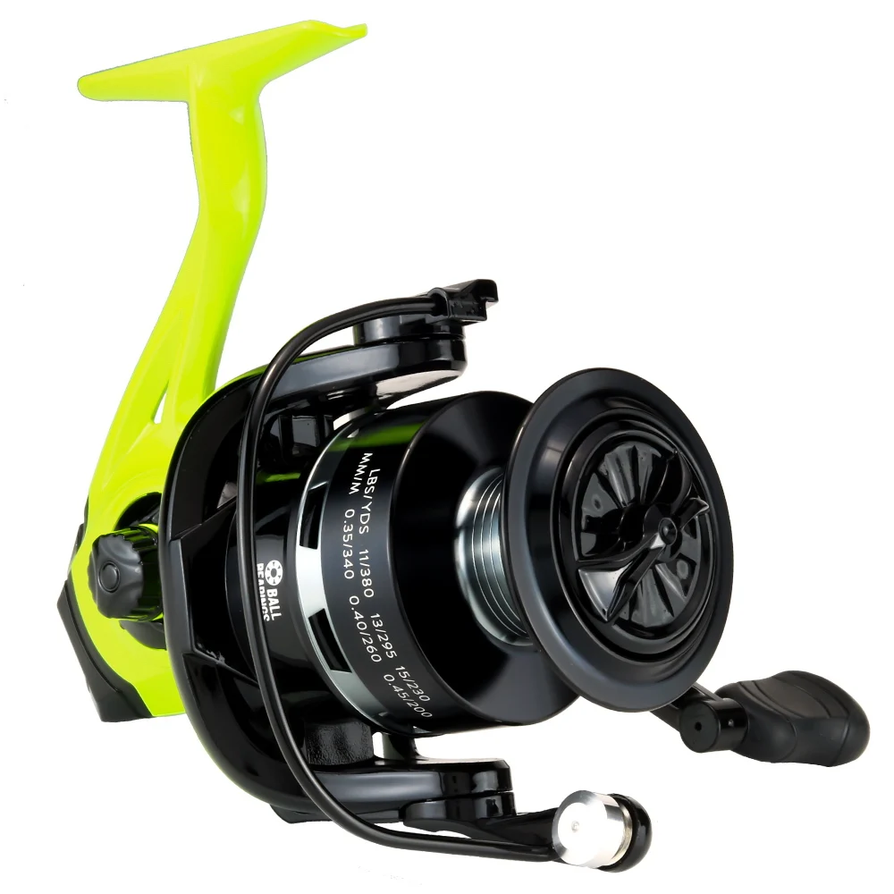 JOSBY-carretes giratorios para Pesca, Carrete De arrastre máximo De 8KG, 2023: 1, rueda De Metal De acero inoxidable para agua salada, todo, 5,2 - imagen 2