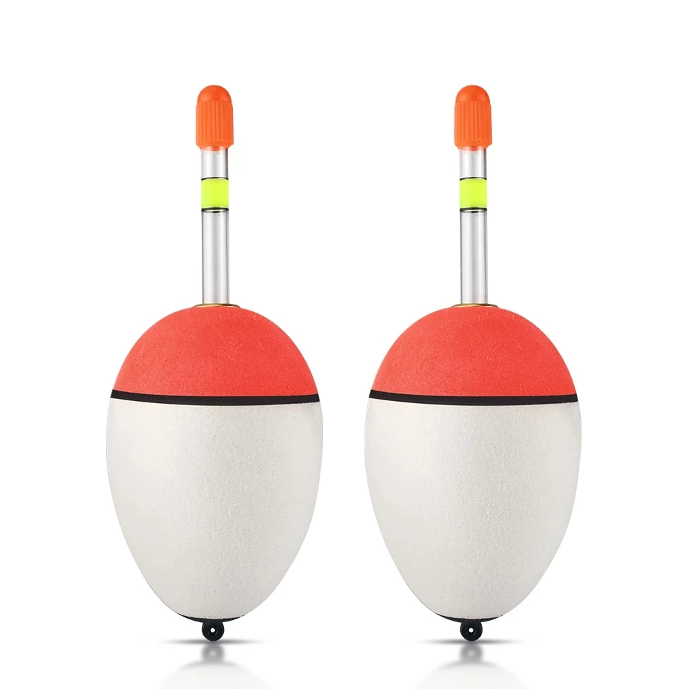 Flotador de burbujas de alta calidad, Boya Luminosa de EVA, tubo de cebo de pez para pesca en el mar, carpa, aparejos de pesca, accesorios de plástico, 3 uds.