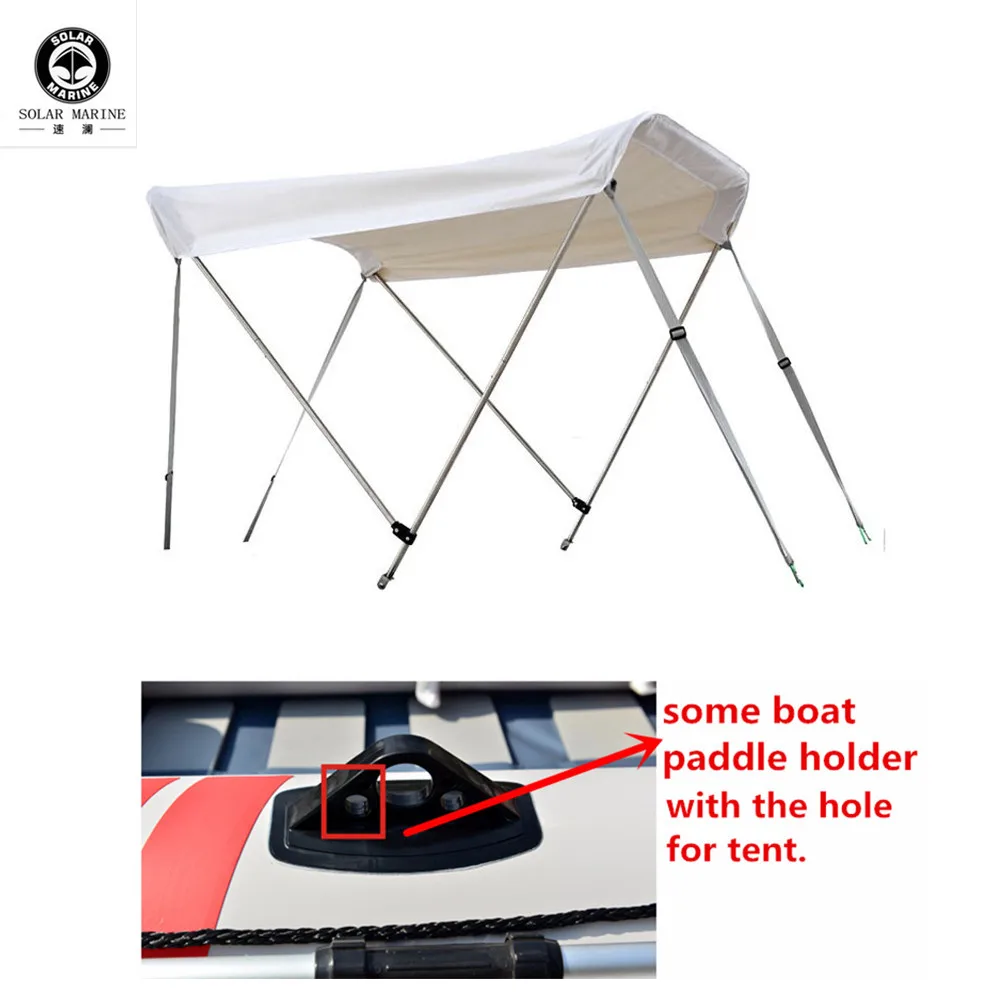 Toldo a prueba de Sol para Kayak inflable, toldo de protección UV, tienda de campaña - imagen 5