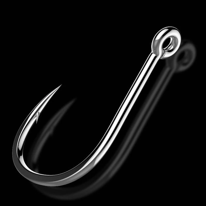 Iseuni-anzuelos circulares para pesca de carpa, accesorios de pesca en el océano, 50 unidades, 2 #-22 # - imagen 3