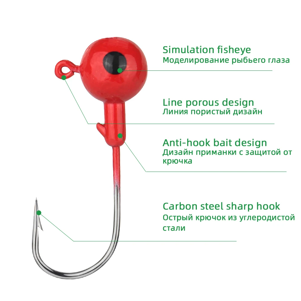 DNDYUJU-anzuelo de pesca de plomo, señuelo duro de gusano suave, accesorios de aparejos de pesca, 3,5g, 5g, 7g, 10g - imagen 3
