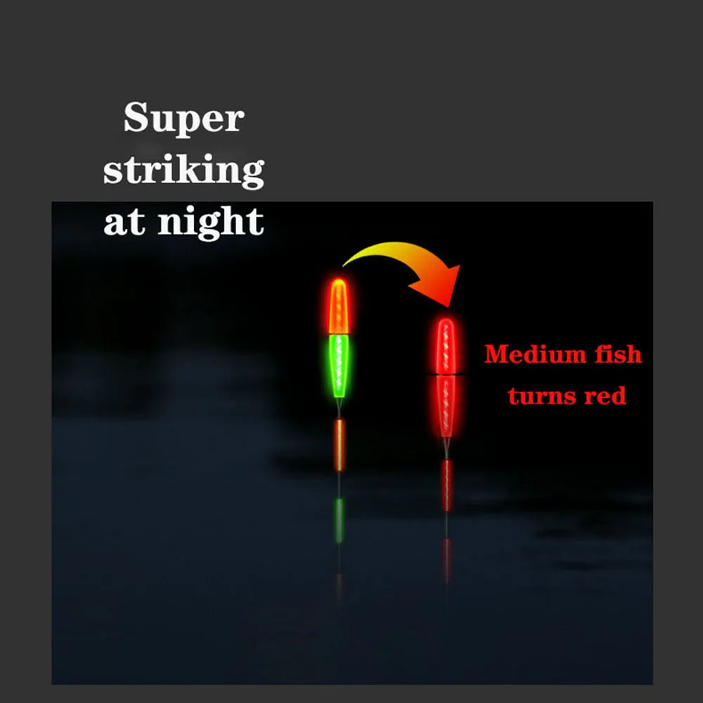 JiuYu Nano Smart Led 5g flotador de Pesca, boya de recordatorio de mordedura de pescado, Sensor de gravedad, palo nocturno eléctrico brillante - imagen 4