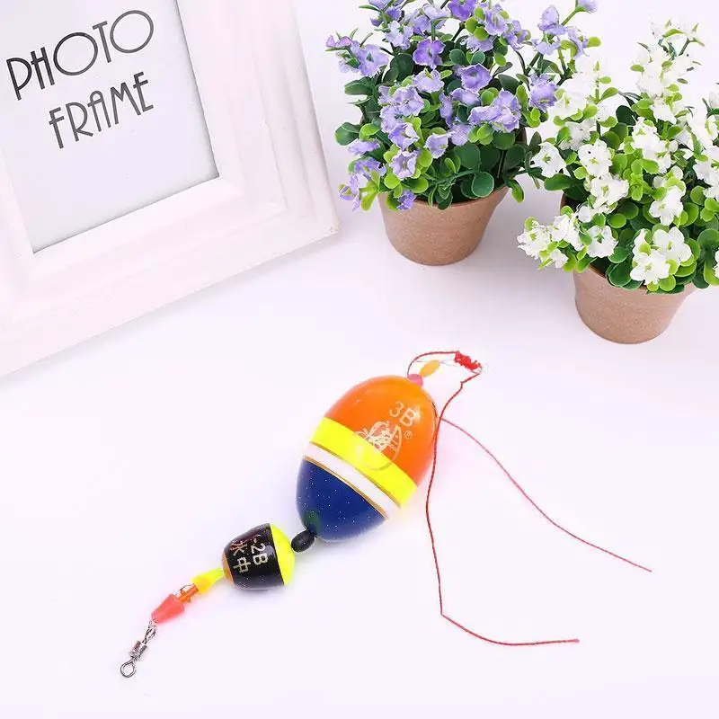 Boya de pesca flotante para agua salada, accesorios transparentes, aparejos, Material compuesto de cola cortada al aire libre - imagen 3