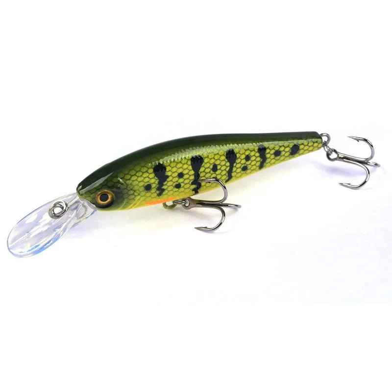 Señuelo de Pesca de pececillos, anzuelos duros de 10cm/10g, Crankbait Wobbler de calidad, aparejos de Pesca, 1 piezas, recién llegados - imagen 3