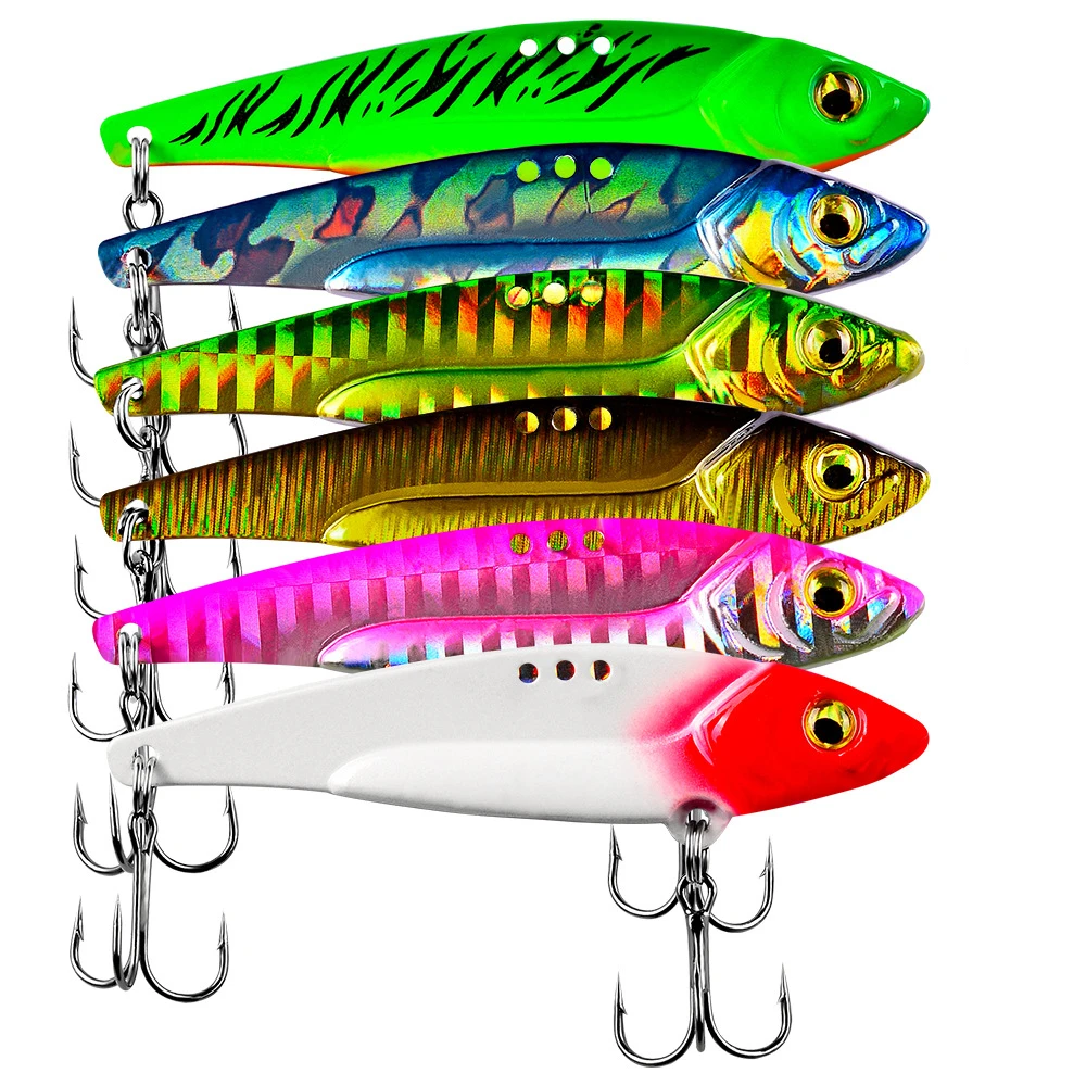 Diversos señuelos de pesca para una pesca efectiva