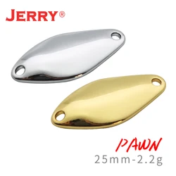 Jerry Peon – Cuchara metálica ultraligera con purpurina para trucha