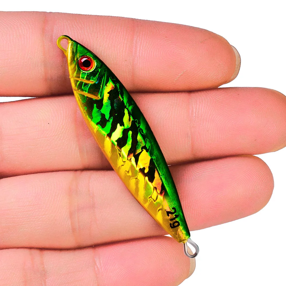 Señuelos de Pesca lenta, cebos de Metal, 14g, 21g, 30g - imagen 2