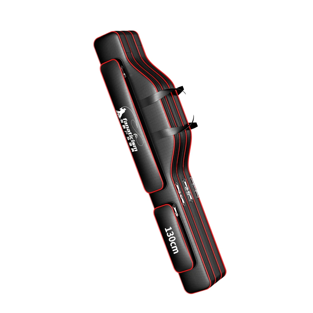 Bolsa de almacenamiento para caña de pescar, bolsa Oxford de 2 capas de 125CM, para herramientas de caña de pescar, resistente al agua, X45A ++ - imagen 3