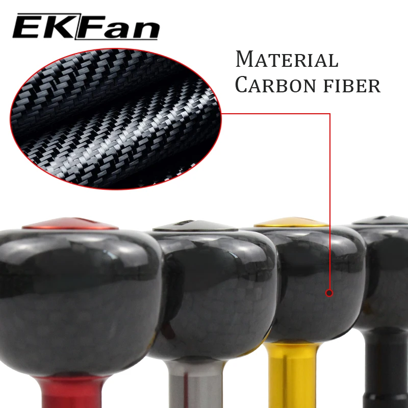 Perilla de Carbono EKfan para Carrete Baitcast Daiwa Shimano - imagen 5
