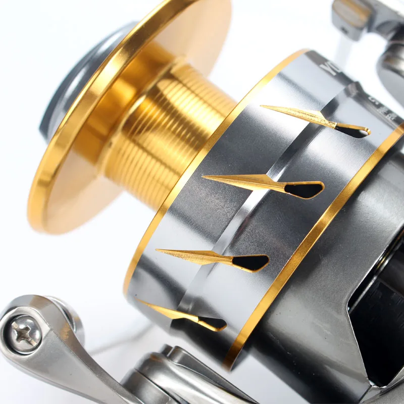 Carrete de pesca Jigging giratorio hecho en Japón, 13BB, aleación, 30kg, potencia de arrastre, barco oceánico, CW4000 - CW10000 - imagen 3