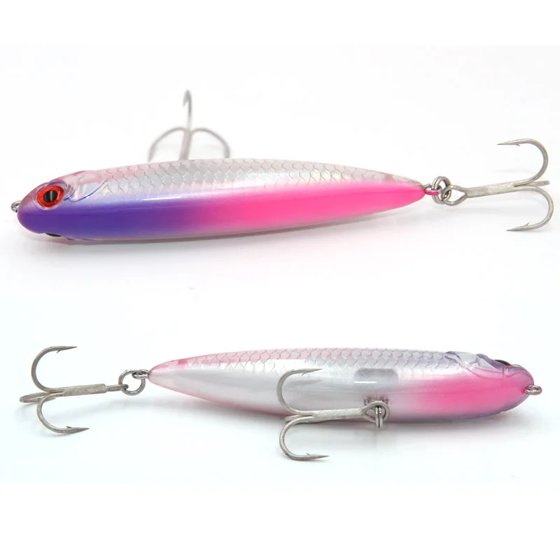 TacklePRO PE12 Topwater Vobler 2022 señuelo de pesca wobbler pececillo grande 85mm 11,7g cebo tipo lápiz señuelos para Crankbait leure vatalion - imagen 4