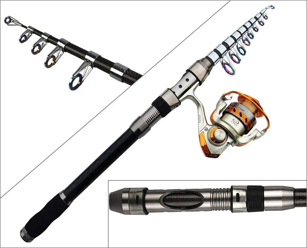 Hyaena-caña de pescar japonesa, accesorio de fibra de carbono 11BB, carrete, bolsa, jaula, 2,1-3,6 M - imagen 4