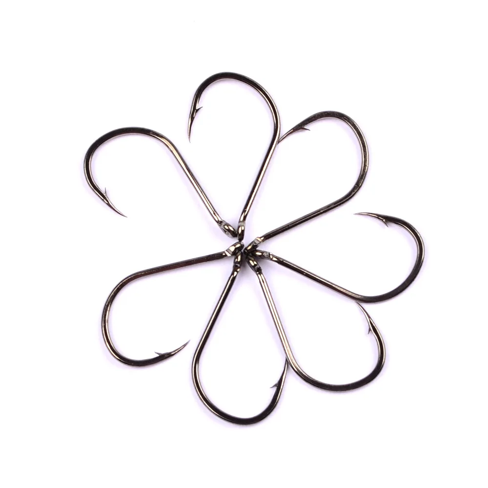 20 unids/lote anzuelo suave para insectos con anzuelo de pescado con púas, anzuelo individual a granel, anzuelo de púas grande, accesorios de pesca con cebo suave - imagen 4