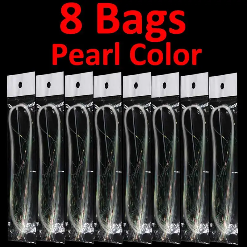 8 bags pearl white