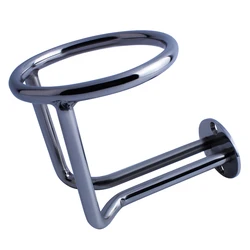 Portavasos Marino de acero inoxidable 316 – Aro simple abierto