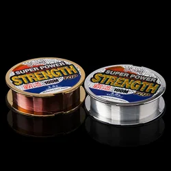 Sedal Fluorocarbono 100m resistente para pesca