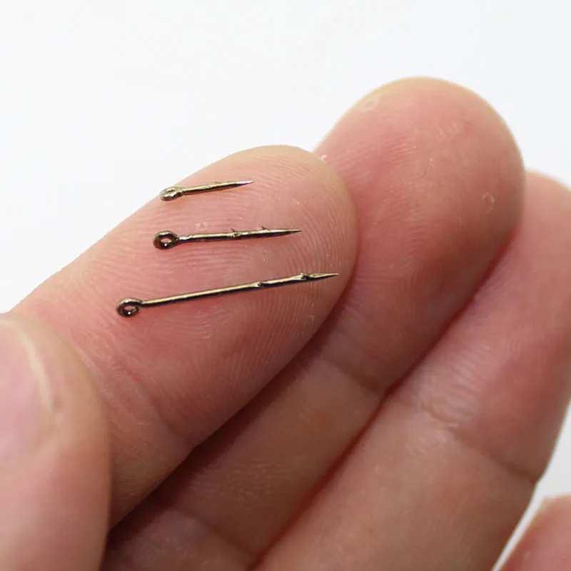 20 piezas cebo picos bayonetas Boilies pines cebo de Metal picada Micro carpa anzuelo de pesca carpa alimentador pesca para Ronnie Rigs Hair Rigs - imagen 4