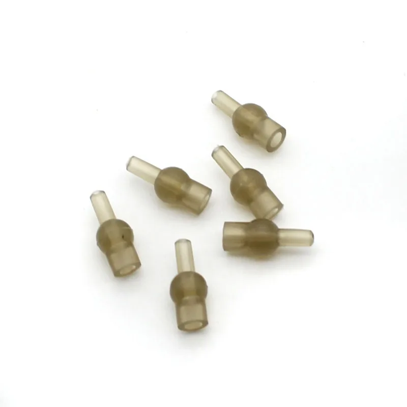 Cuentas de tulipán de goma para pesca, método alimentador, cuentas de cambio rápido para pesca de carpa, aparejo de helicóptero, antienredos, 20 Uds. - imagen 4