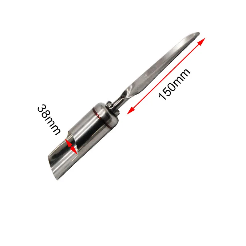 Soporte de acero inoxidable para caña de pescar, soporte para caña de pescar, fácil de atrapar, 4 unidades - imagen 4