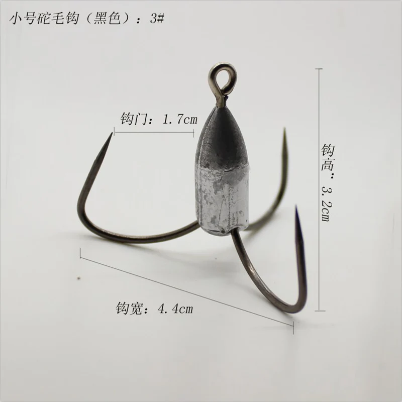 POETRYYI-anzuelo de gusano con bobina para pesca de carpa, anzuelo de gusano con peso trasero afilado, anzuelo de explosión de lubina fr, 50 - imagen 2