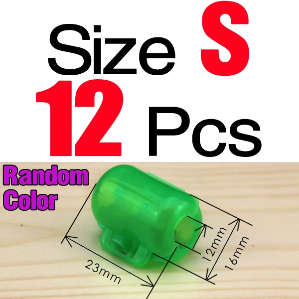12Pcs S Random Color