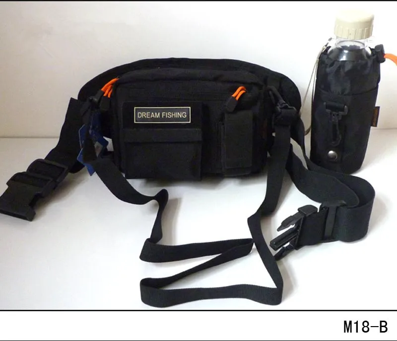 Paquete de cintura dividida al aire libre de gama alta M18, bolsas de pierna, señuelo de mensajero, bolsa de aparejos de caña de pescar, nailon 2000D - imagen 4