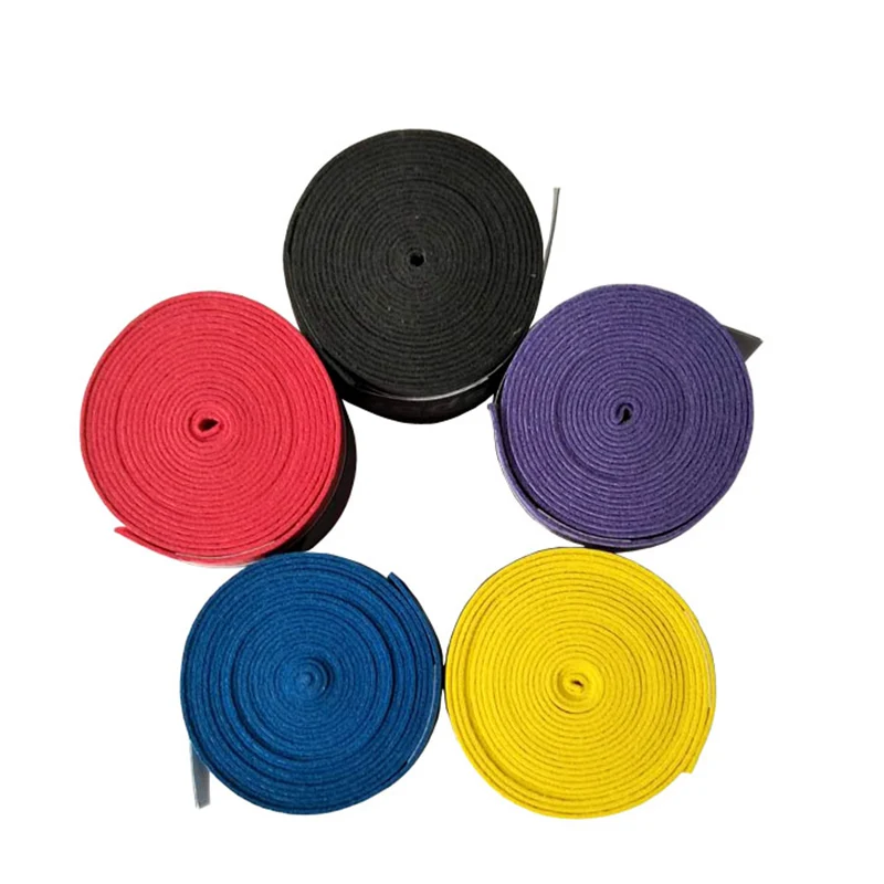 Cinta deportiva antideslizante para caña de pescar, banda para el sudor para raqueta de pádel, Squash, 2 unidades por lote - imagen 5