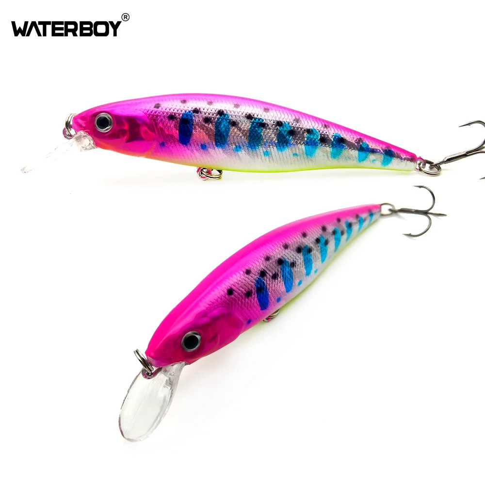 Señuelo de pesca WATERBOY, 9,5 m, 13,8g, pececillos, cebo Artificial duro de plástico, fabricación OEM ODM - imagen 5