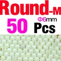 50Pcs Round M