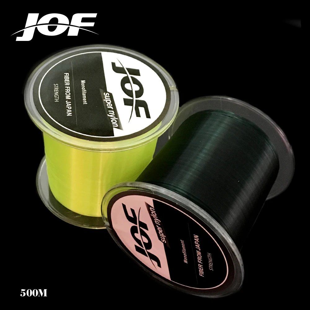 Sedal de nailon superfuerte, hilo de pesca de 500M, 4,4-28. 6lb, Material de monofilamento, 0.168mm-0,5mm, 2 piezas - imagen 5