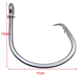 Anzuelo Circular Atún 28/0 Shaddock 120 – Acero Inoxidable Para Pesca Fuerte
