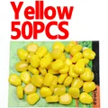 50pcs Yellow
