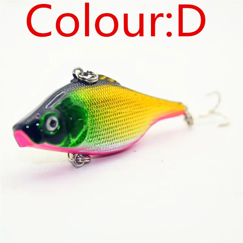 VIB-señuelo de Pesca de 6,5 CM y 9,5G, Wobbler Crankbait Artificial, cebo duro japonés, aparejos Swimbait, 6 colores disponibles, FA-236 - imagen 3